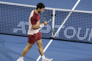 Alcaraz a été sorti dès son entrée en lice à Miami KEYSTONE/EPA/CRISTOBAL HERRERA-ULASHKEVICH
